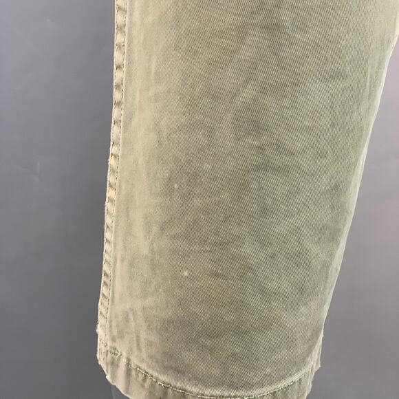 DEPARTMENT FIVE Size 34 Olive Cotton Cargo Jeans - Picture 6 of 8